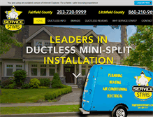 Tablet Screenshot of danburyductless.com